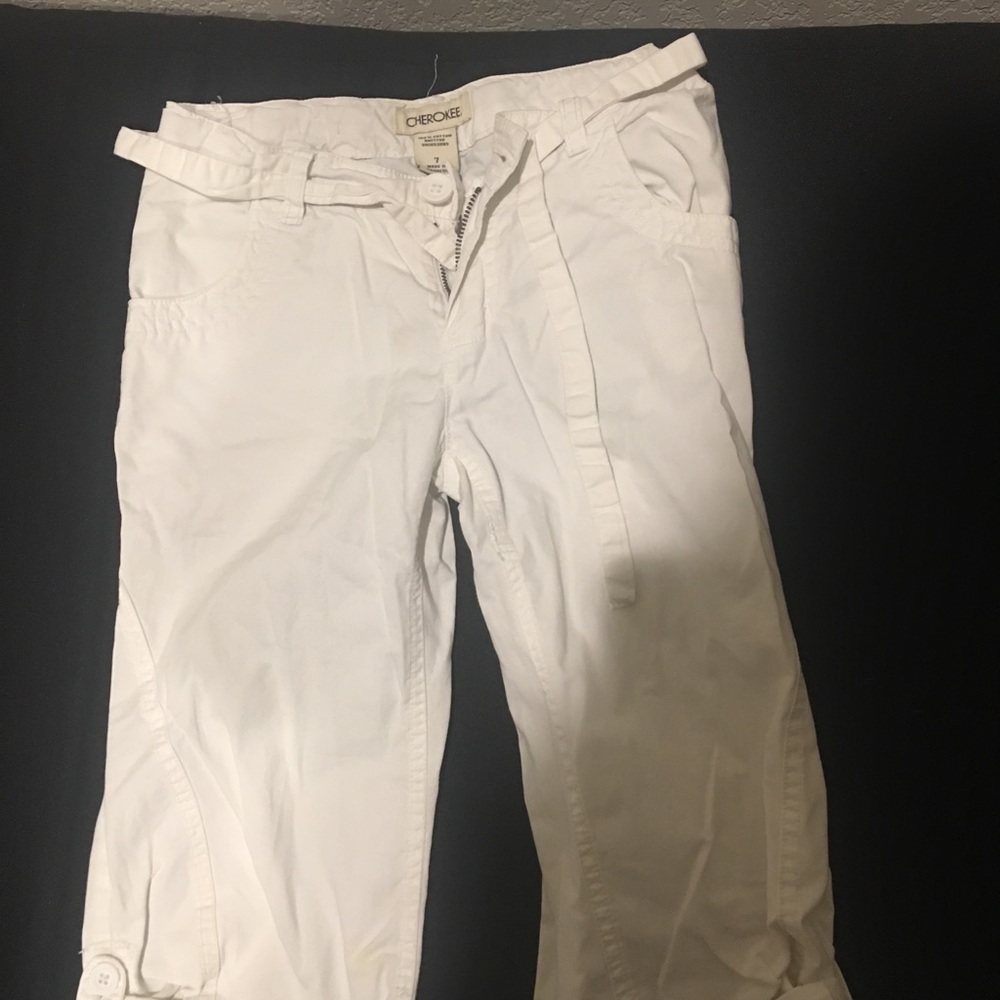 White girls short pants